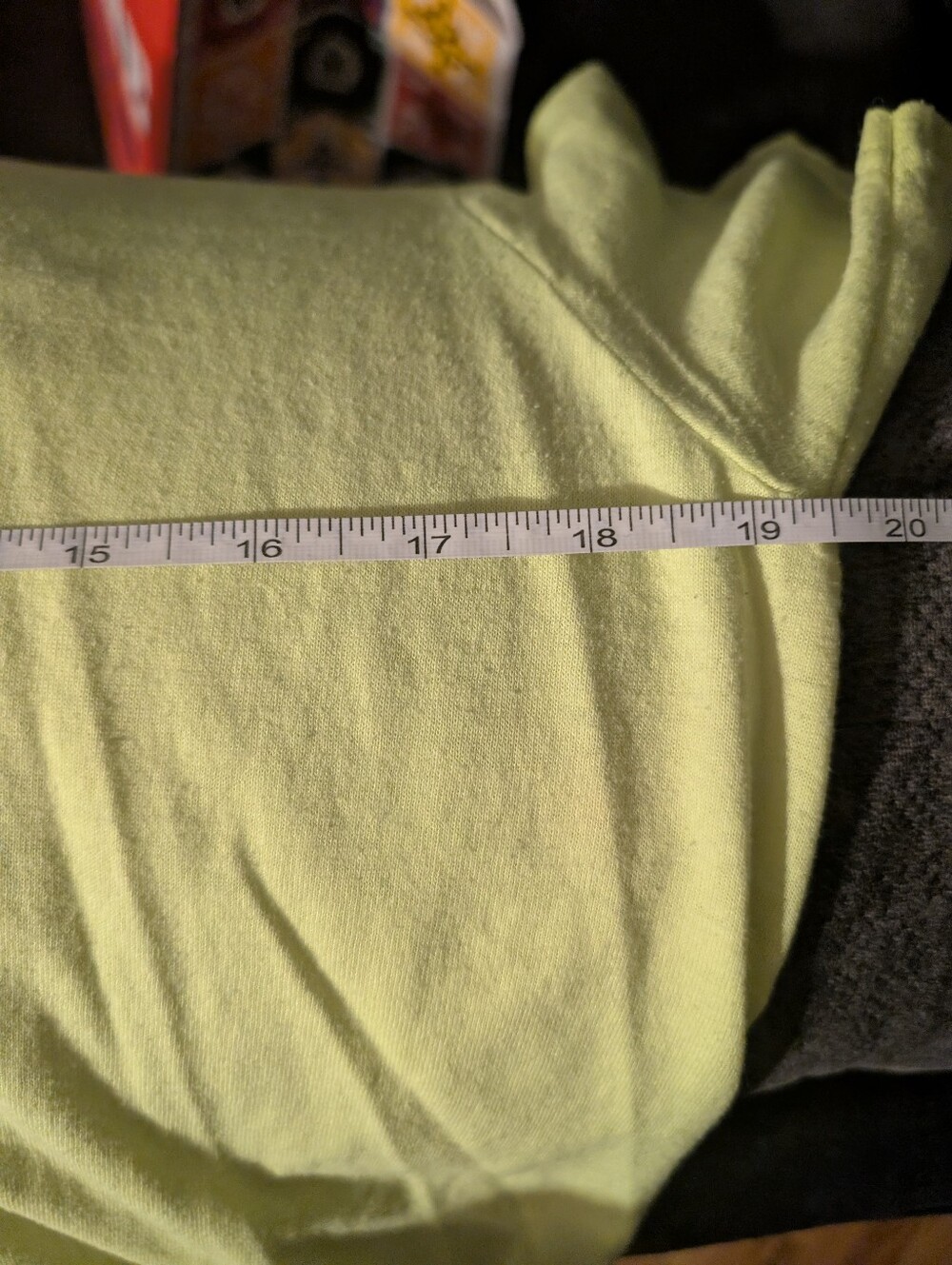 ASSC Script Logo Cursive Neon Green T-Shirt, Size Small - Picture 5 of 5